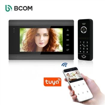 Video Intercom nrog 7 Nti LCD Saib
