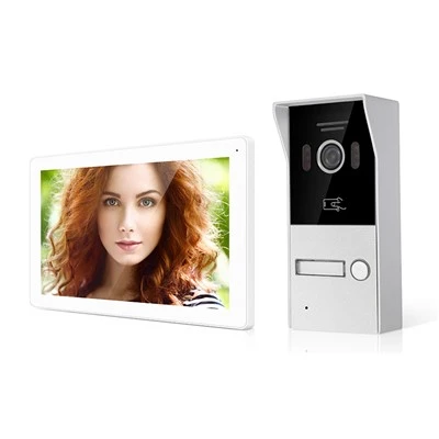 2 Hlau Video Qhov Rooj Intercom Interphone Appartements